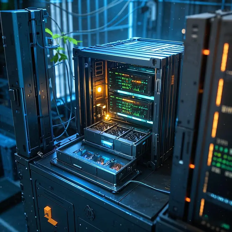 가상화폐 컨테이너 전산실용 파이프란?